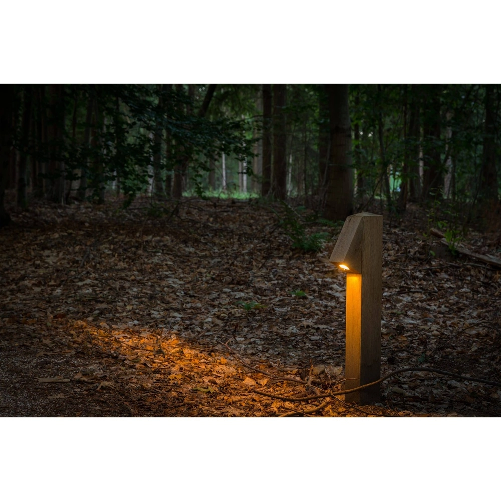 Wooden path lighting Peri 100 Oak - 10x10x50 - 2200K Timberlab 8716803513952