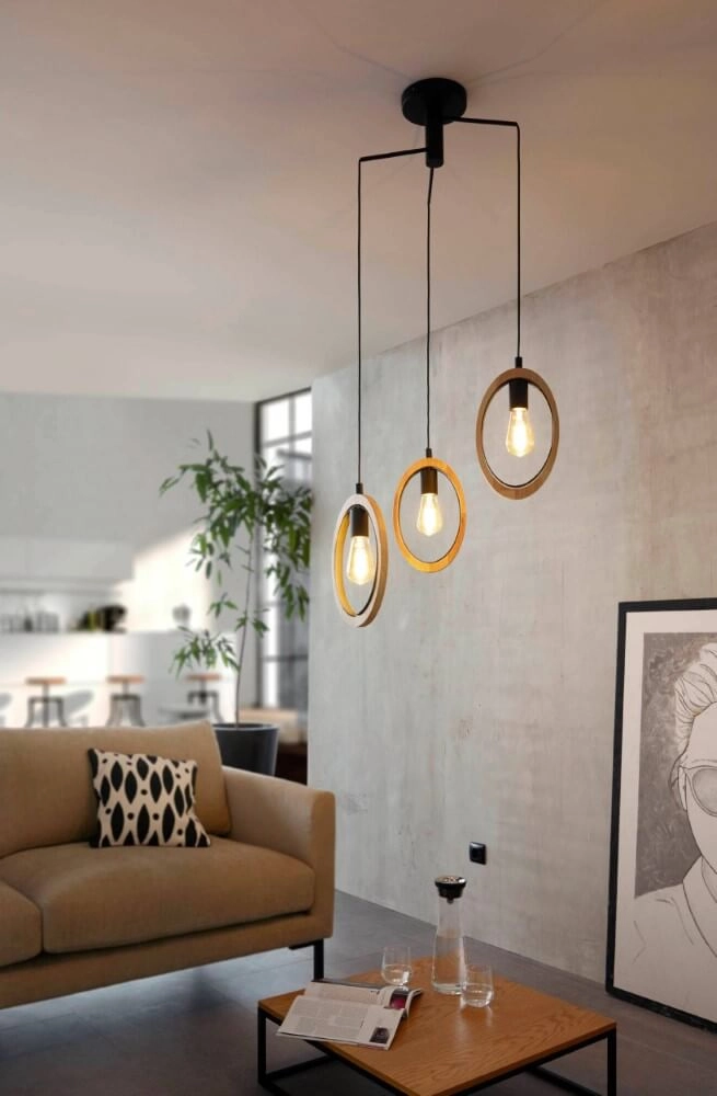 Pendant lamp Basildon Eglo 9002759434632
