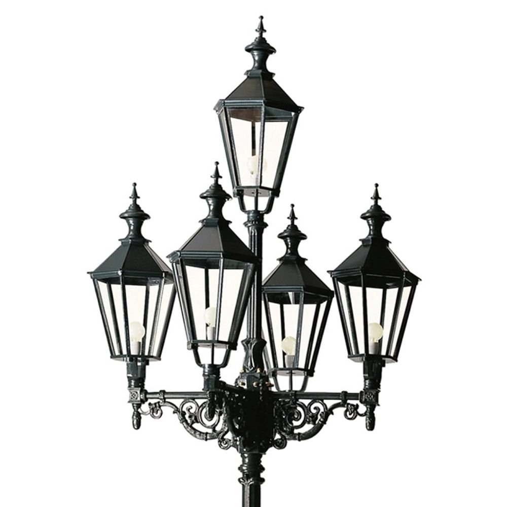 Nostalgic garden lamp London 5-light - black KS Verlichting 8714732040143