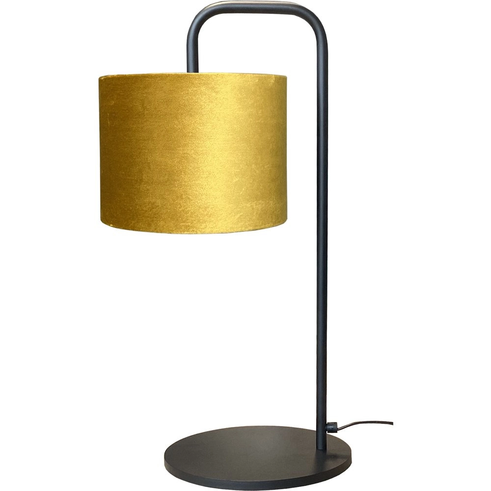 Table table lamp Venus with gold-colored lampshade