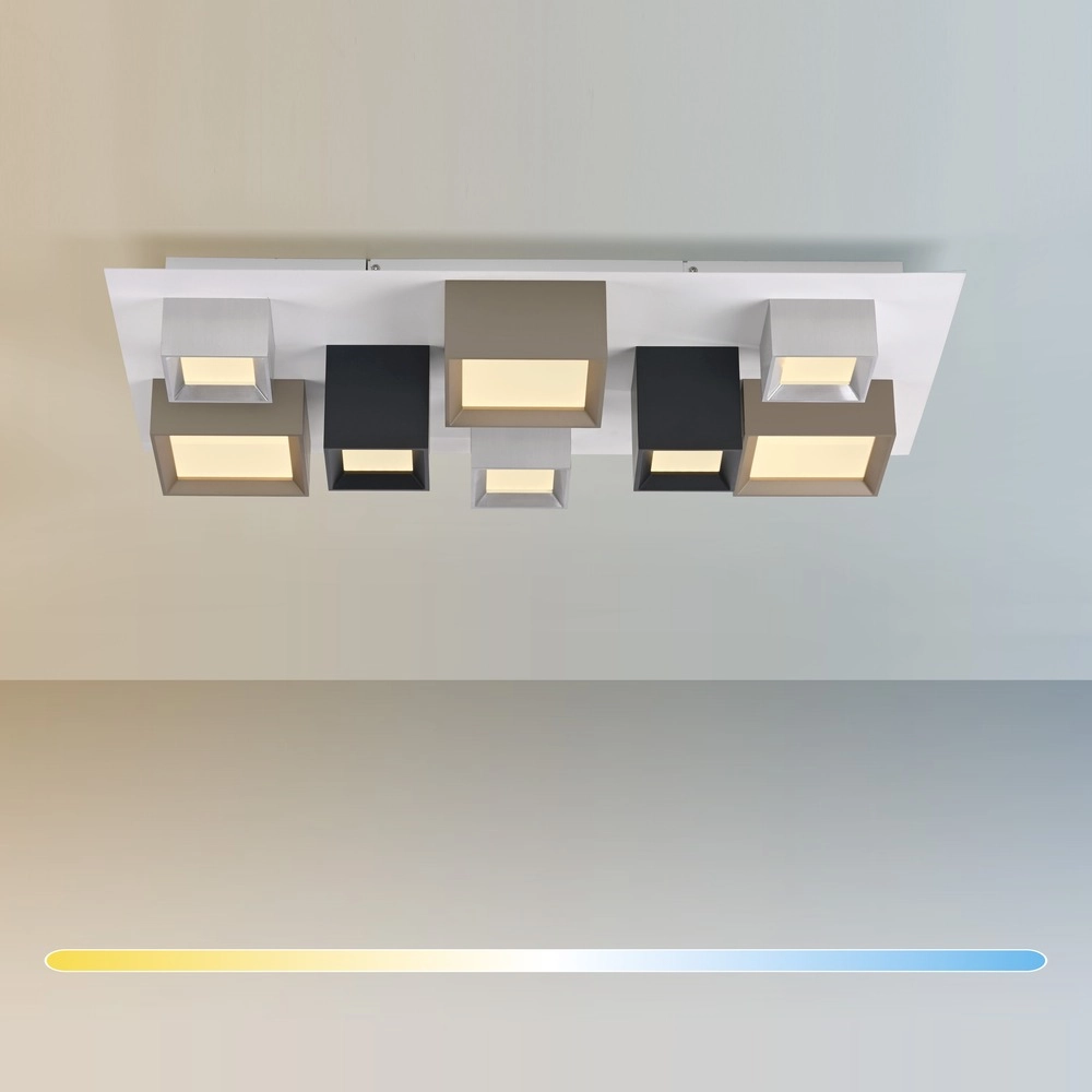 Led ceiling light Pure Manhattan 8-light Paul Neuhaus 4012248396896