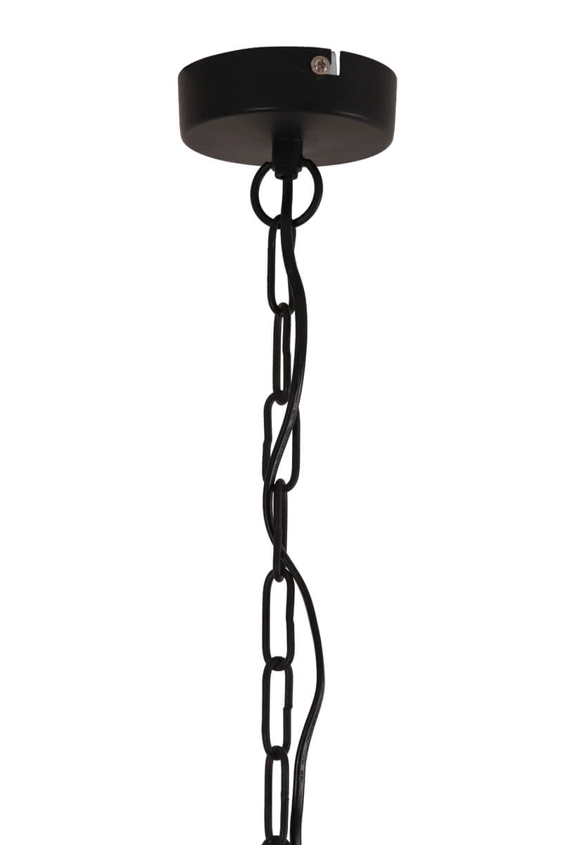 Country Pendant Lamp Kylie black Ø 60cm Light & Living 8717807108922