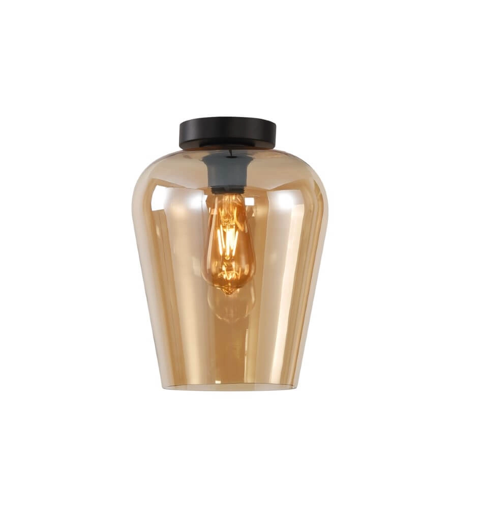 Ceiling light Tombo amber Ø 23cm