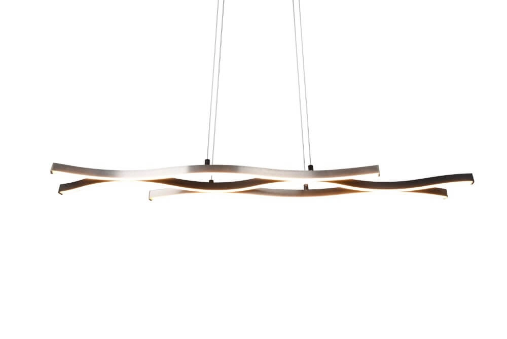 Hanging lamp Blaze black with metal Trio 4017807540161