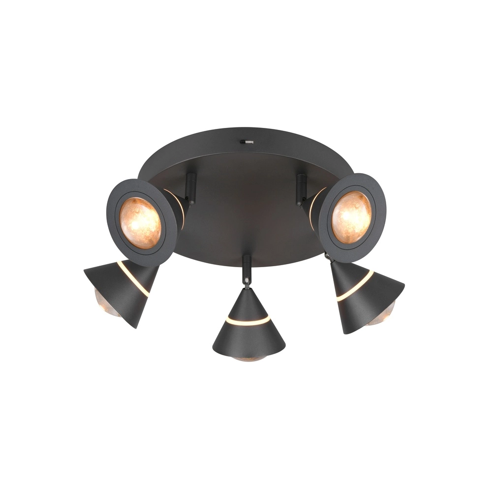 Ceiling lamp Romeo black