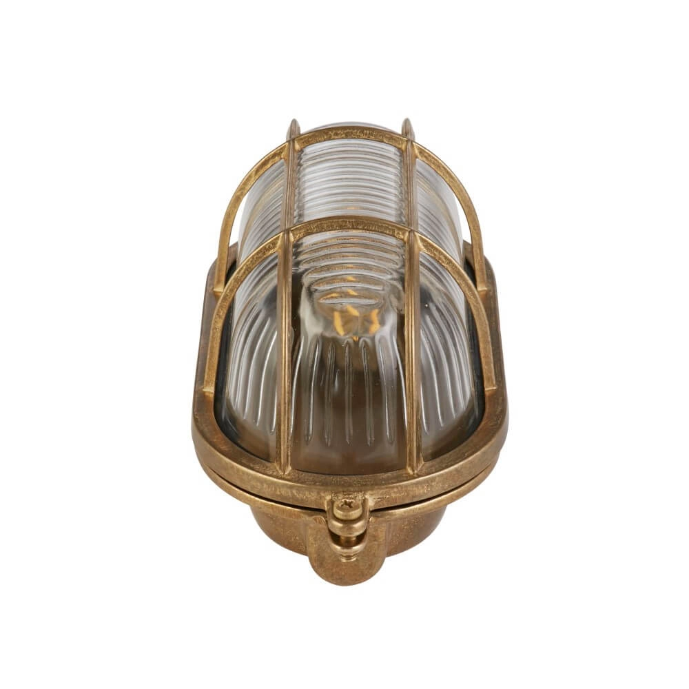Gold wall lamp Bulkhead classic