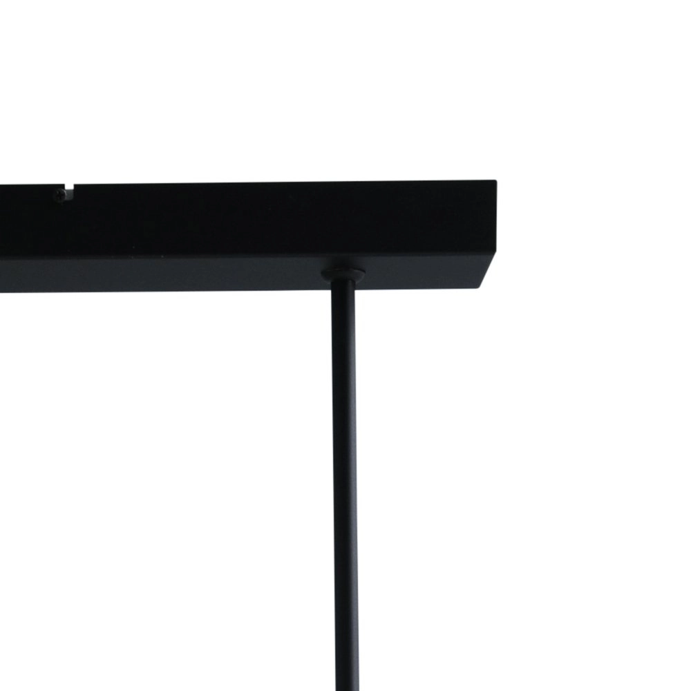 Black dining room hanging lamp Tube 10-light gold fittings Masterlight 8718121188720