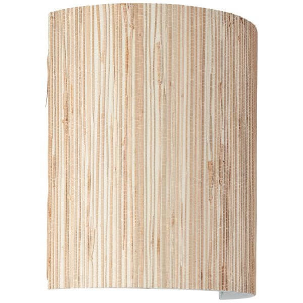 Wall lamp Wimea 26cm seagrass Brilliant 4004353393365