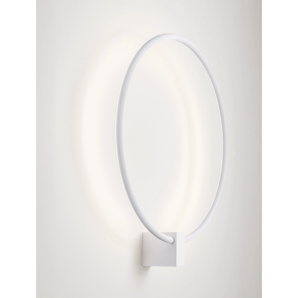 Round wall lamp Cercio white Lyora 5212017473691