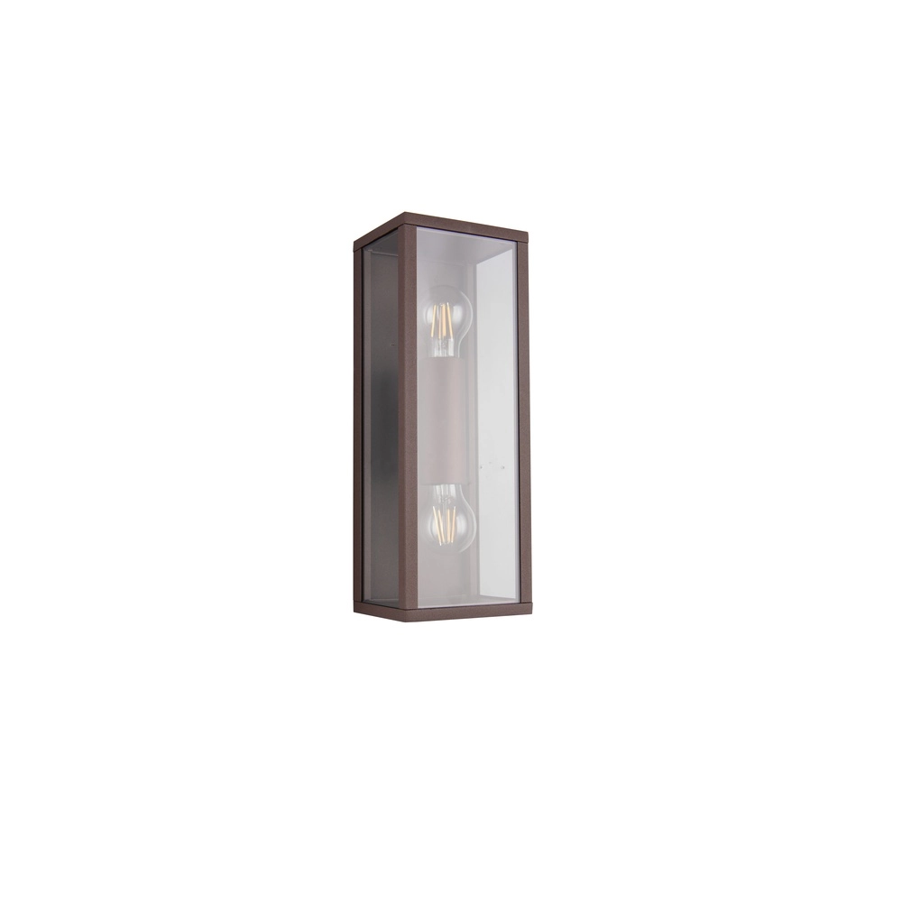 Modern wall lamp Garonne M rust brown Trio 4017807687392