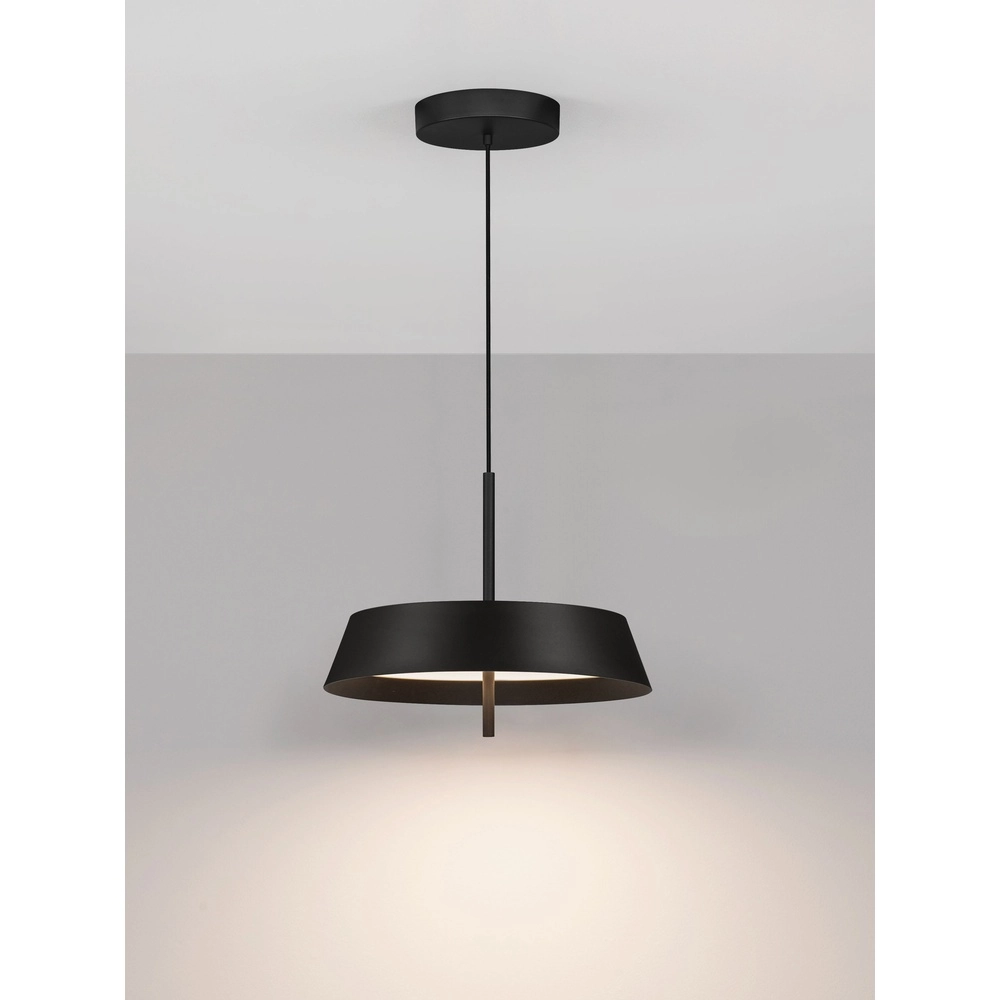 Sleek pendant lamp Velio Black design Lyora 5212017488985