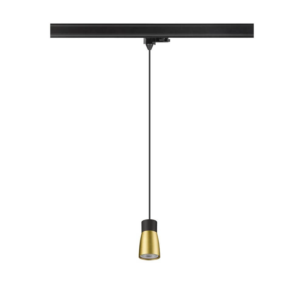 Shuttle for rail Puri 2.0 Dome Black-Gold 3-Phase SLV 4024163294447