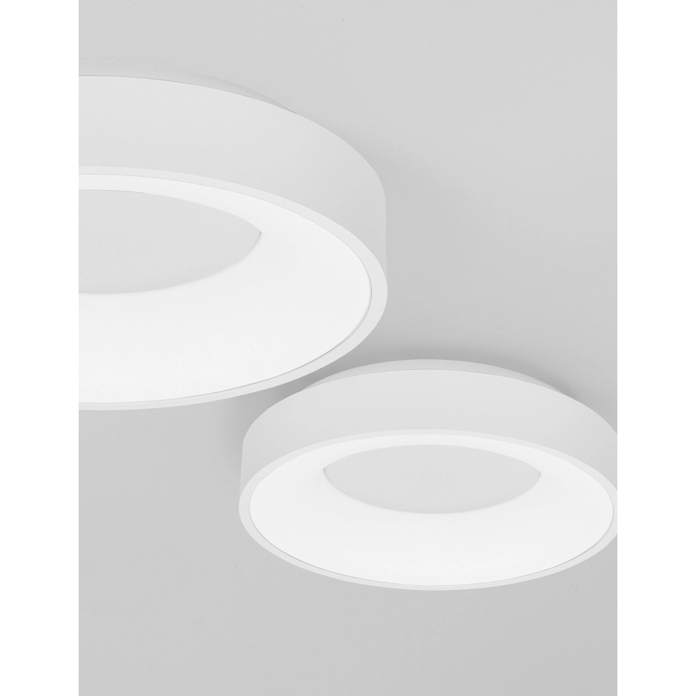 Ceiling lamp Rando Thin white Ø 38cm Lyora 5212017420022