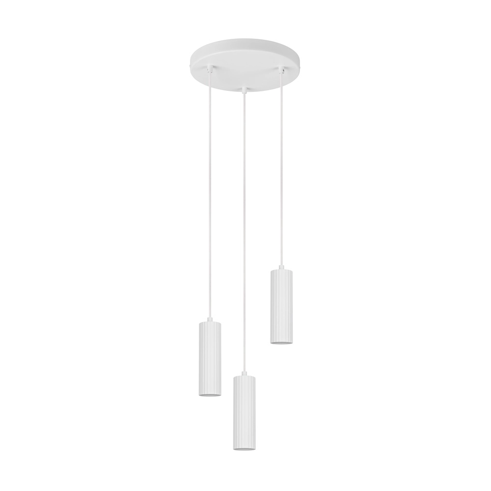 3-light pendant lamp Soka white Trio 4017807658576