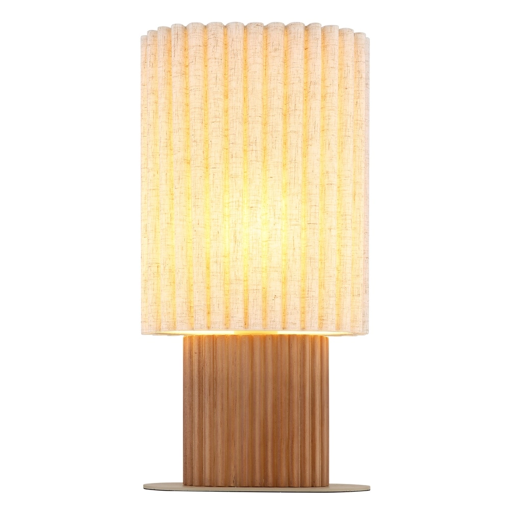 Unique table lamp Jannie brown oval Globo 9007371589906