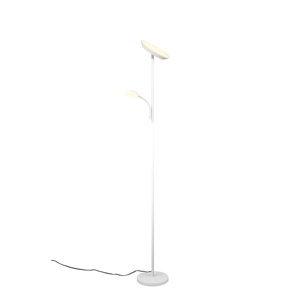 Floor lamp Specter white with reading lamp
