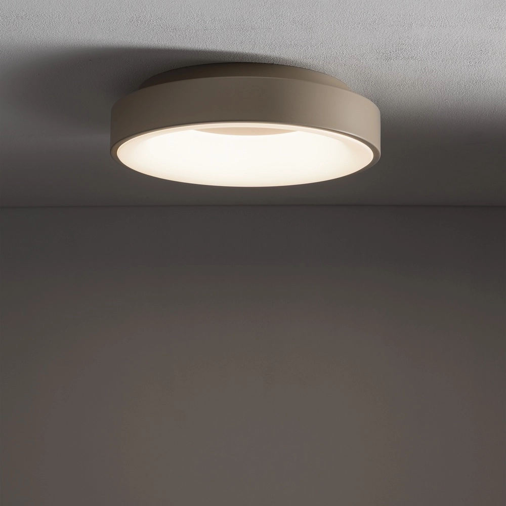 Ceiling lamp Nikki Led sand brown Ø 38cm - 4000K