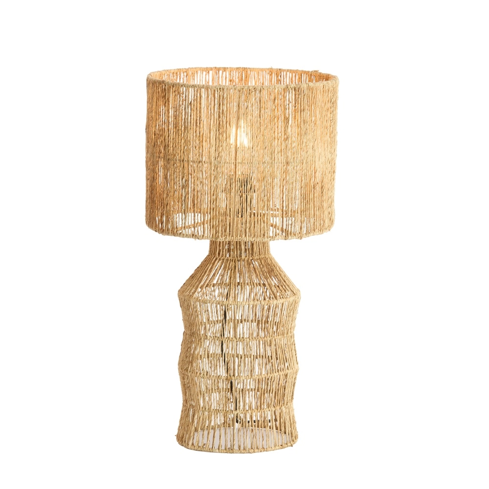 Jute table lamp Tidea Ø 28cm shade Light & Living 8717807836702