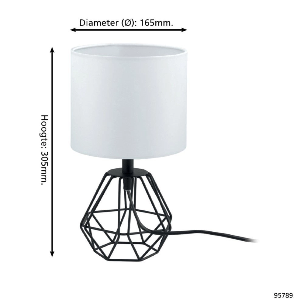 Table lamp Carlton 2 Eglo 9002759957896