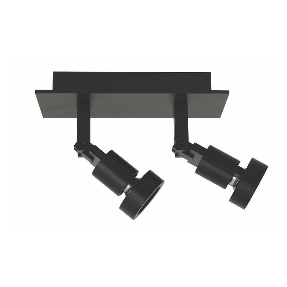 Black surface mounted spot Tech 2 lights