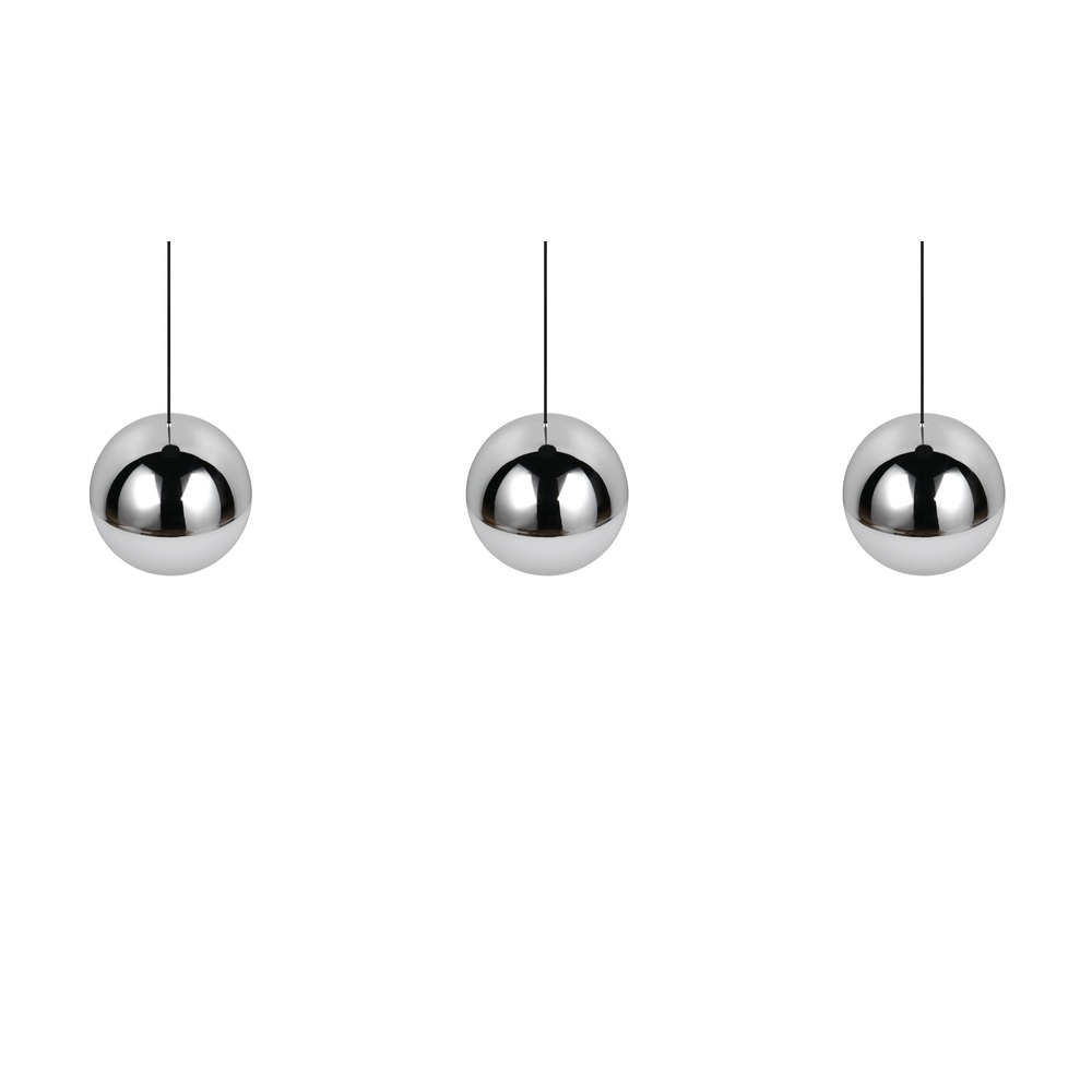 3-light pendant lamp Senta chrome Trio 4017807685831