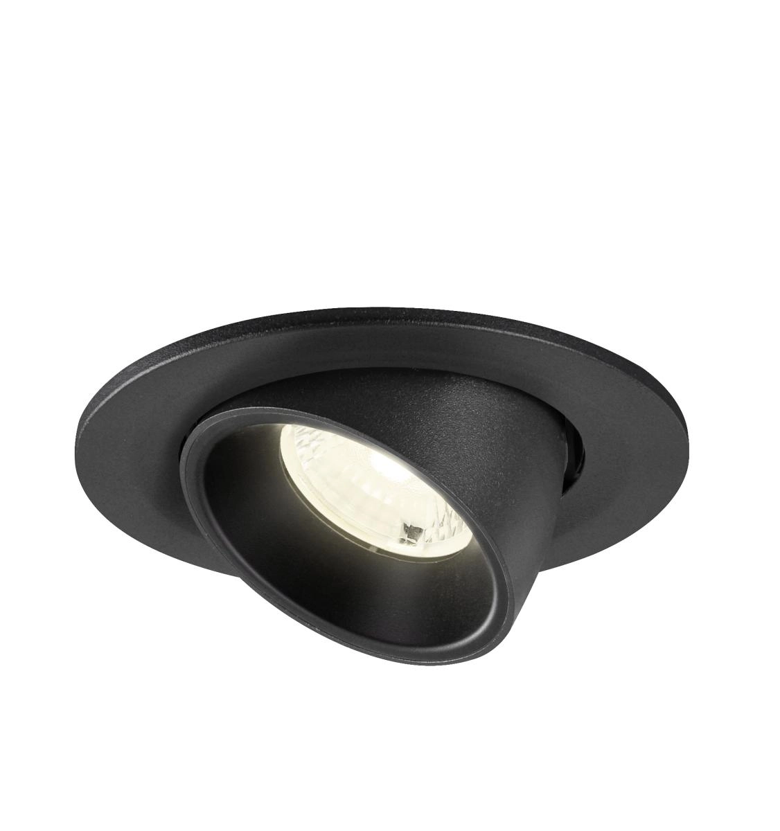Recessed spotlight Numinos Gimble S black 4000K - 40deg SLV 4024163313360