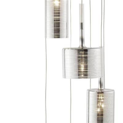 Vide pendant lamp Linen 9-light Searchlight 5053423098111