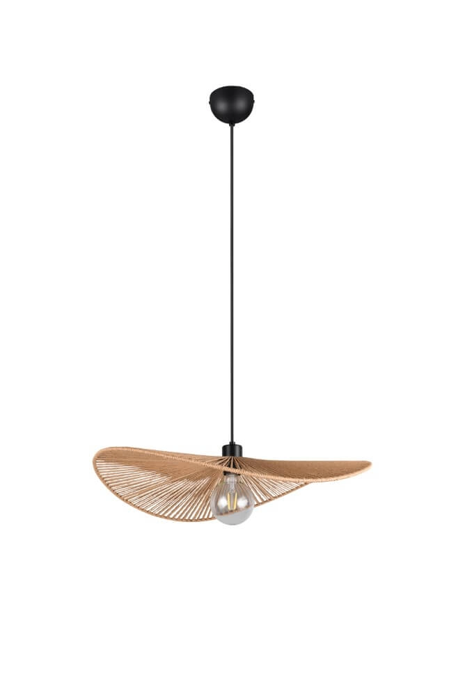 Japandi pendant lamp Laurine Ø 58cm Trio 4017807637625