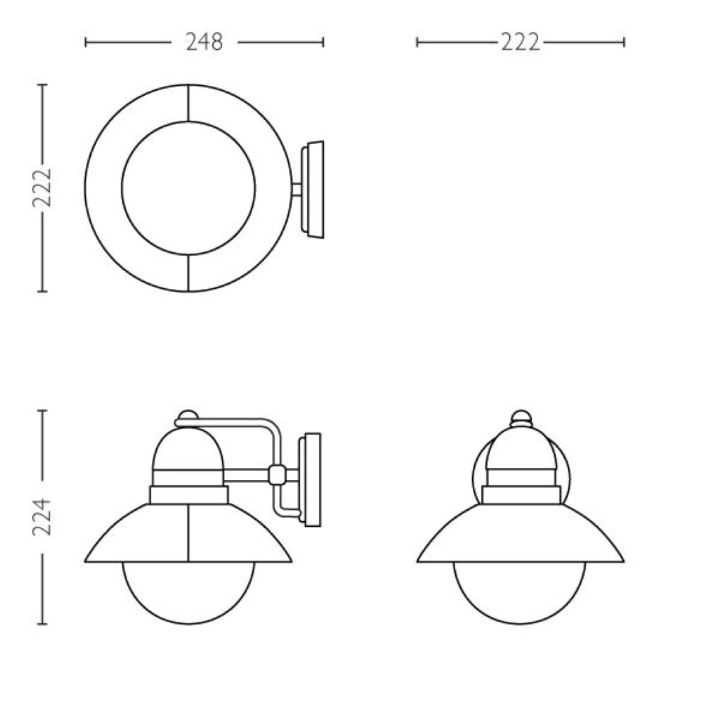 Wall lamp Hoverfly Philips 8718696156803