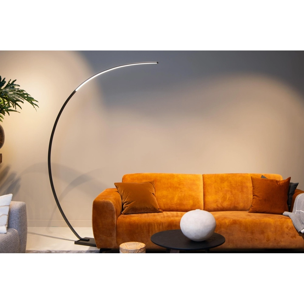 Design arc lamp Curve Black Lucide 5411212441737