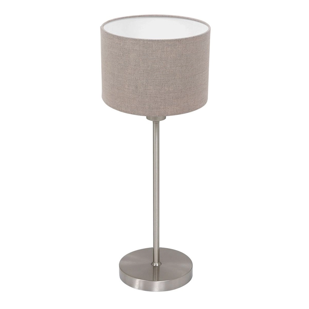 Table lamp Noor with grey cap Steinhauer 8712746182095