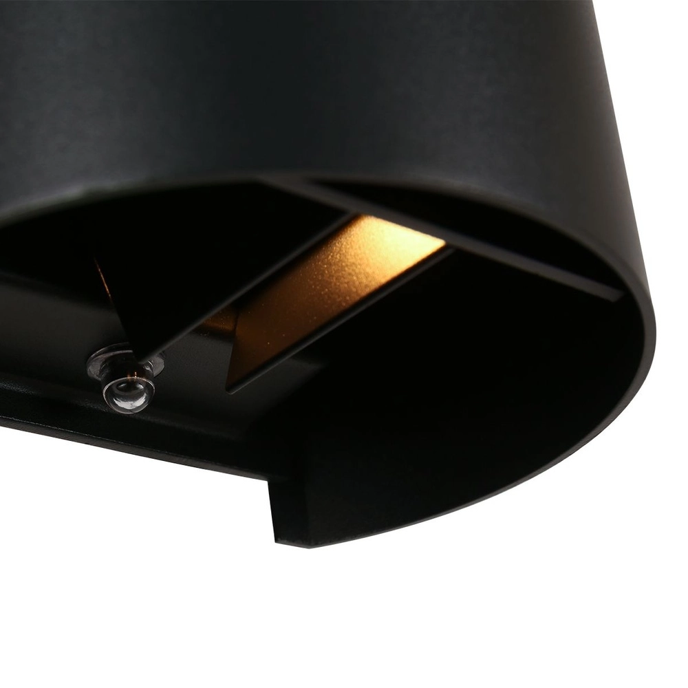 Sleek surface-mounted spot Logan black Steinhauer 8712746173499