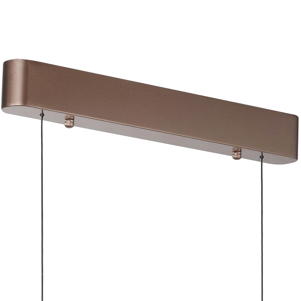 Design pendant lamp Quinn Choco 118cm Highlight 8718379050800