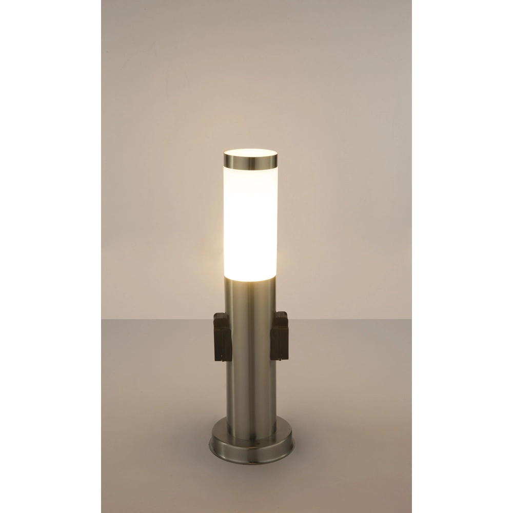 Garden lamp Boston Stainless steel with socket Globo 9007371123926