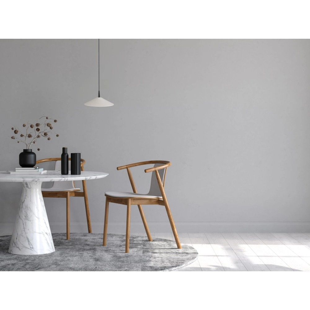 Design pendant lamp Ceppo black with white Ø 22cm Masterlight 8718121358406