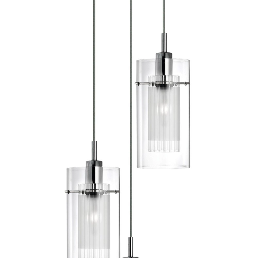 Vide pendant lamp Duo 1 Searchlight 5013874274052