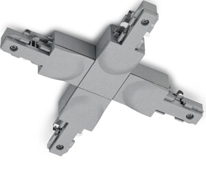 2-phase Grey cross connector Duoline Trio 4017807470611