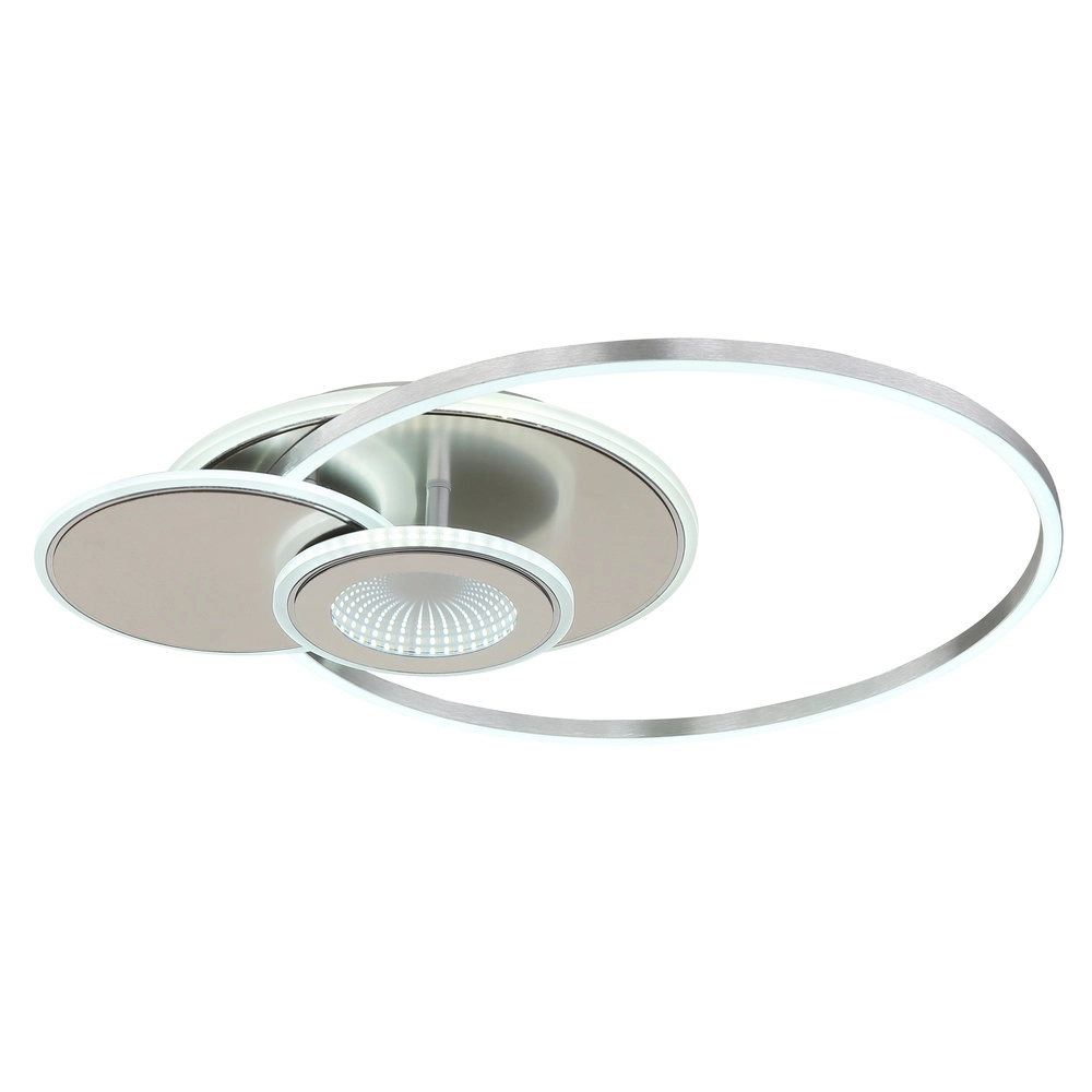 Design ceiling lamp Beltran silver grey Globo 9007371586691