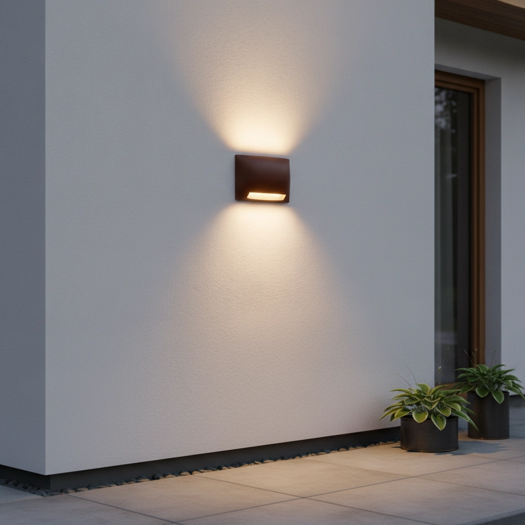 Design wall lamp Sub Rusty brown
