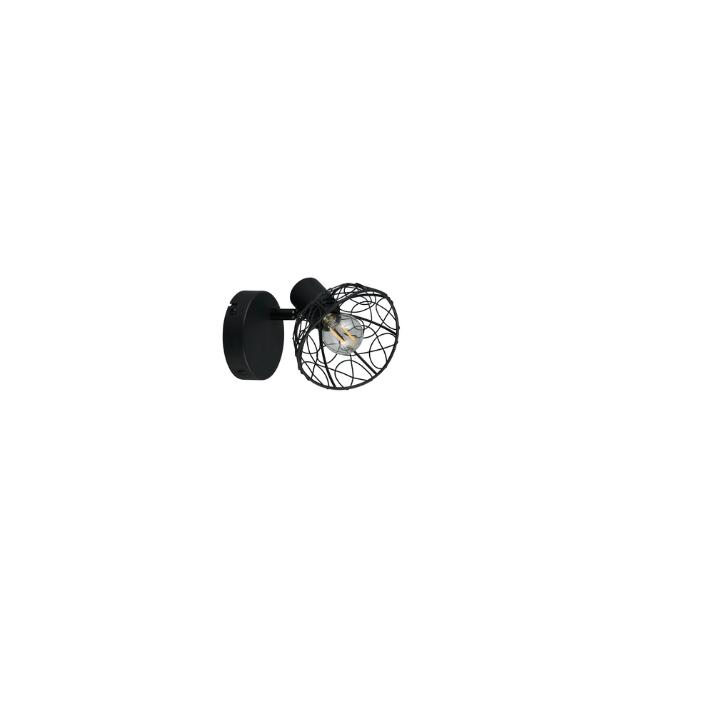 Ceiling lamp Yako Single Black Trio 4017807670912