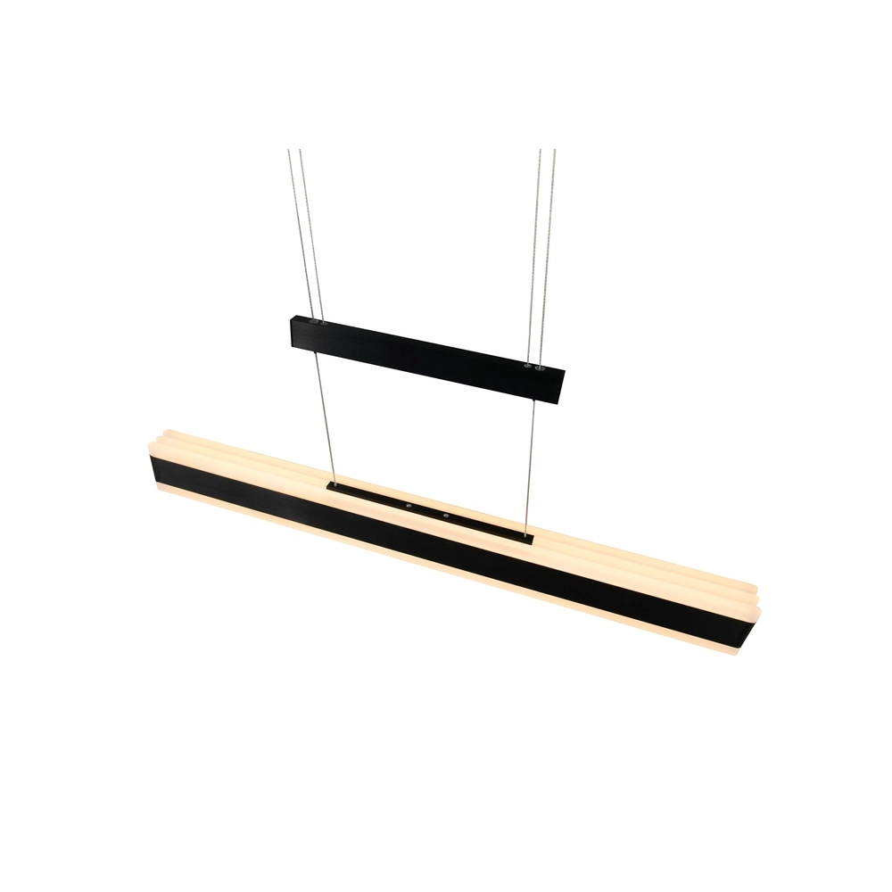 Modern pendant lamp Arcola 152cm black Trio 4017807662016
