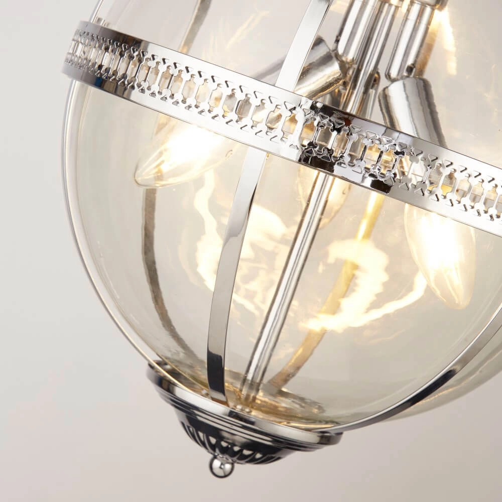 Classic hanging lamp Coronet chrome Searchlight 5053423243061