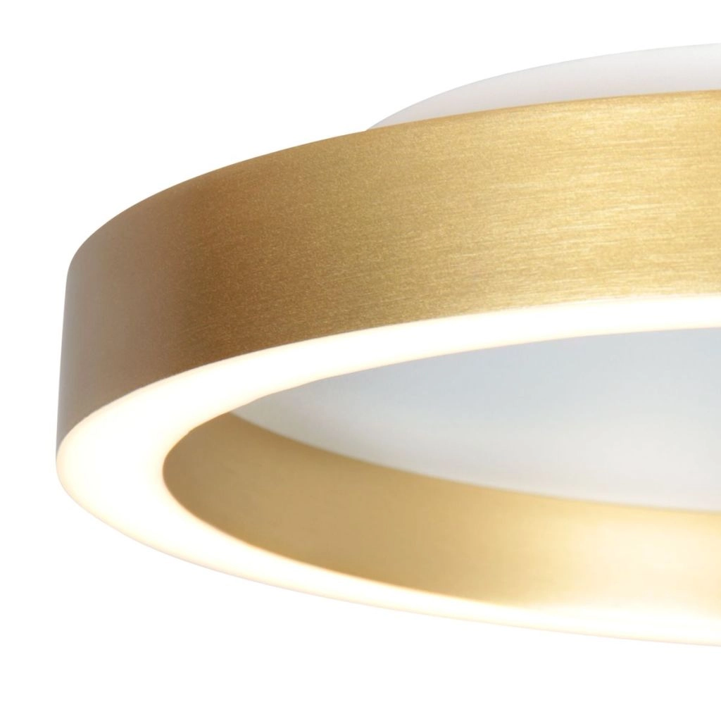 Design ceiling lamp Ringlux gold Ø 30cm Steinhauer 8712746180909