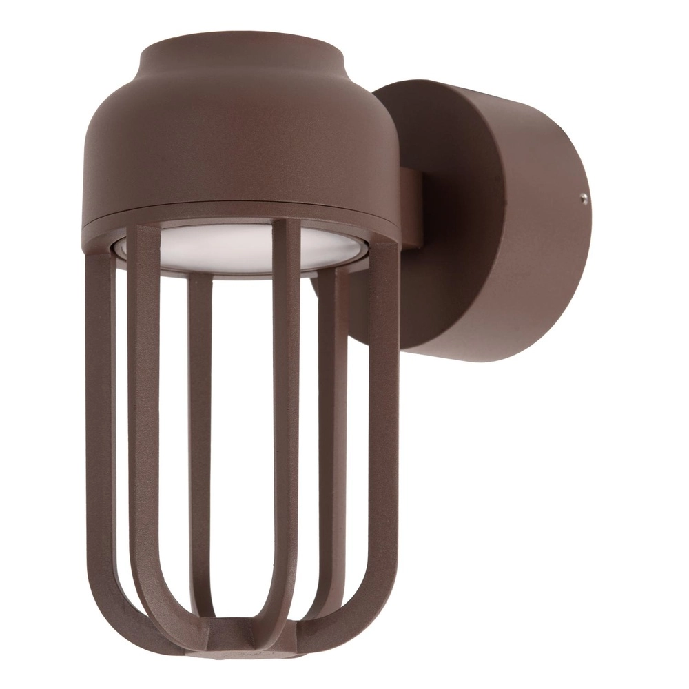 Wall lamp Wells Rusty brown