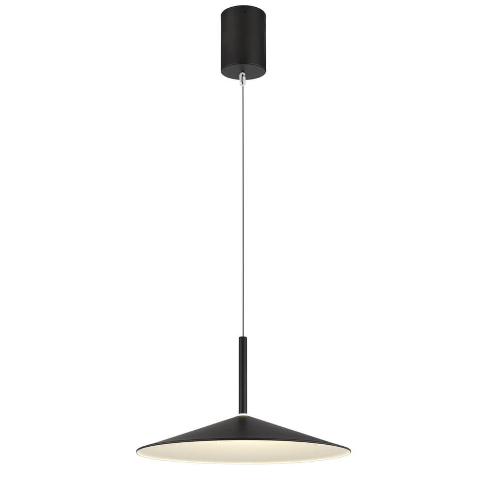 Round pendant lamp Lampone black design Ø 47.5cm