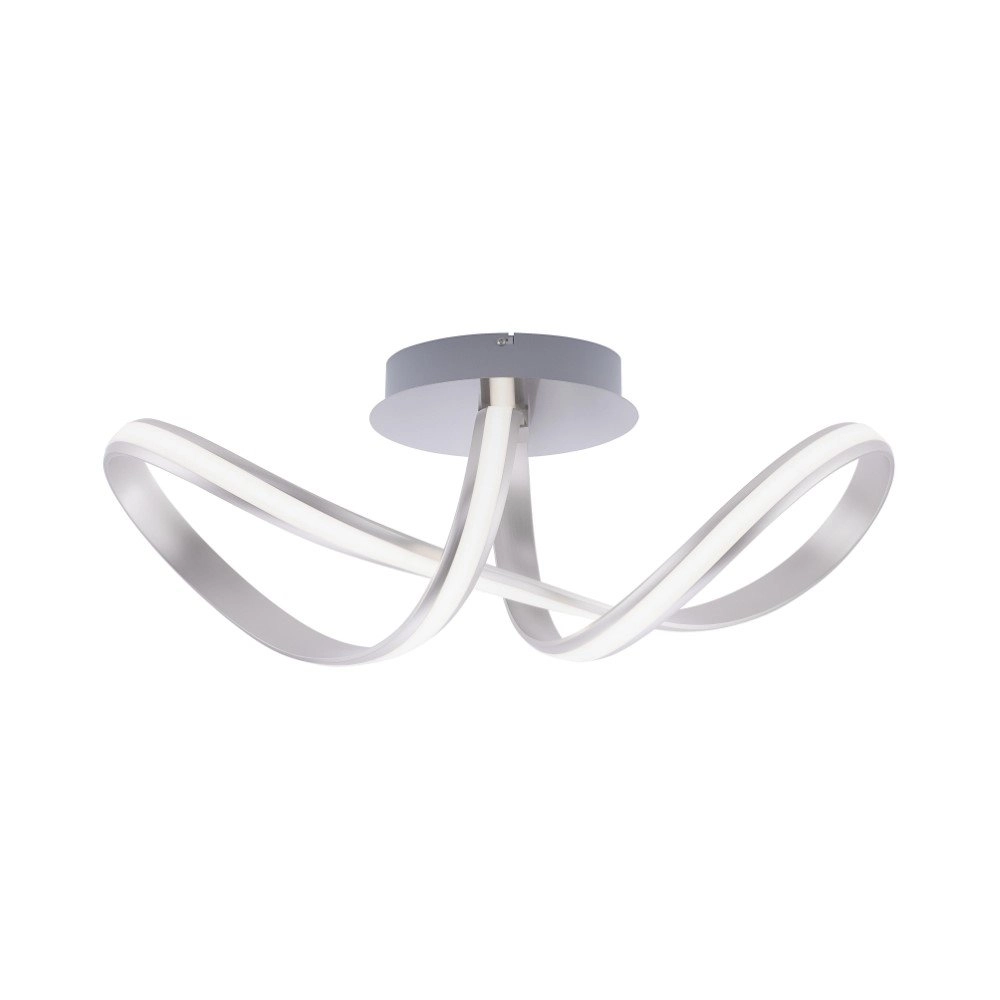 LED ceiling lamp Melinda gray