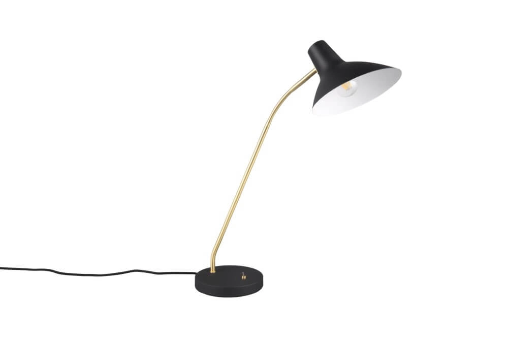 Sleek desk lamp Traveller black Trio 4017807613711
