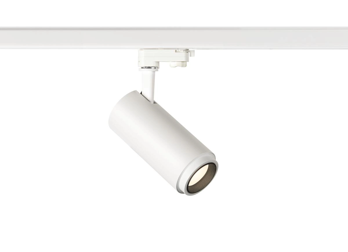 Railspot 3-phase Numinos Zoom M white/black 4000K - 15deg SLV 4024163262002