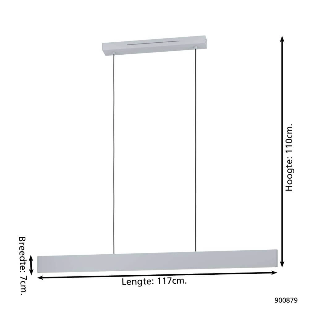 Zigbee led pendant light Andreas-Z 117cm - white Eglo 9008606274482