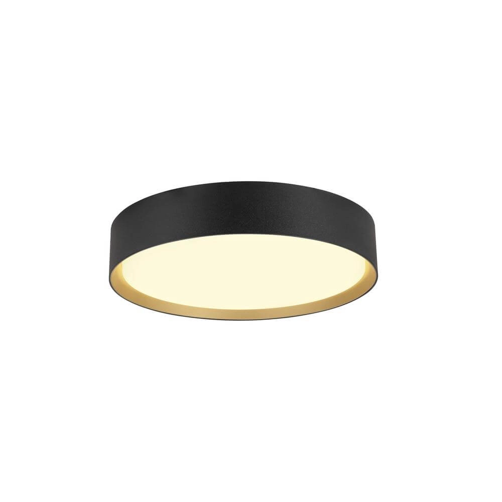 Ceiling lamp Decona 30 black-gold Ø 30cm SLV 4024163298193
